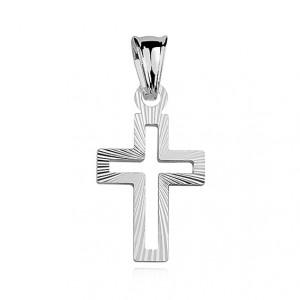 Pandantiv cruciulita argint DiAmanti K0066R-DIA (Argint 925‰ 0,6 g.)